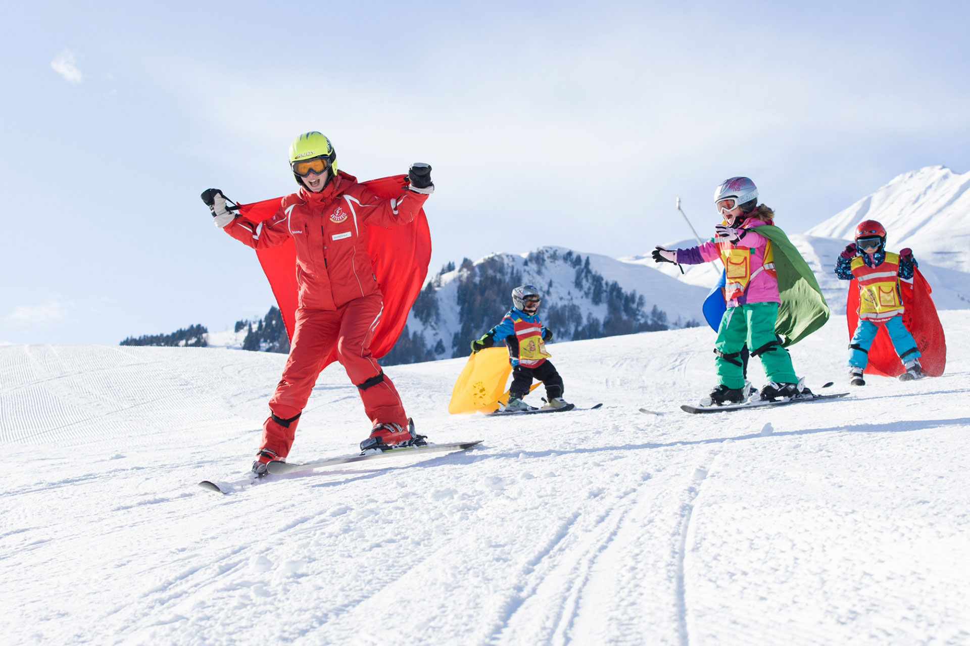 zonnebloem bang Beugel Kinderen (4-12 jaar) - Ski School Fiss-Ladis